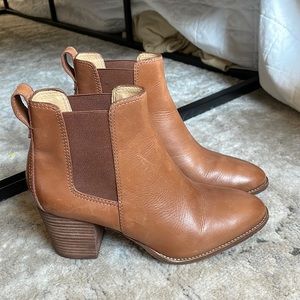 Madewell Regan boot cognac
